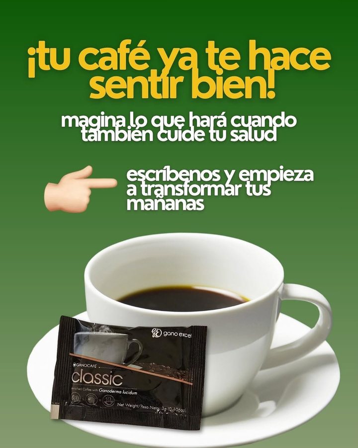 ¡Tu café ya te hace sentir bien! Imagina lo que hará cuando también cuide tu salud